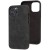 Шкіряний чохол для Apple iPhone 12 Pro/12 (6.1"") - Croco Leather Black