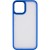 TPU+PC чохол для Apple iPhone 13 (6.1"") - Metal Buttons Блакитний