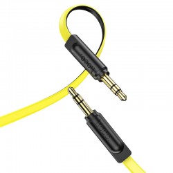 Аудіо кабель Aux Hoco UPA16 (1m) Жовтий