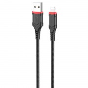 Кабель заряджання Apple Borofone BX67 USB to Lightning (1m) Чорний