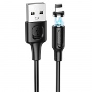 Кабель заряджання Apple Borofone BX41 Amiable USB to Lightning (1m) Чорний