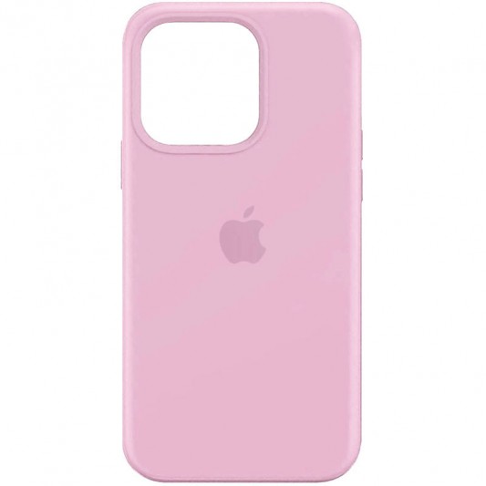 Чохол Apple iPhone 13 (6.1"") - Silicone Case Full Protective (AA) Рожевий / Candy Pink