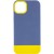 Чохол для Apple iPhone 13 (6.1"") - TPU+PC Bichromatic Blue / Yellow