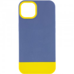 Чохол для Apple iPhone 11 (6.1"") - TPU+PC Bichromatic Blue / Yellow