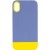 Чохол для Apple iPhone XR (6.1"") - TPU+PC Bichromatic Blue / Yellow
