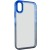 Чехол TPU+PC Fresh sip series для Apple iPhone XS Max (6.5"") Черный / Синий