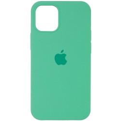 Чехол для Apple iPhone 14 (6.1"") - Silicone Case Full Protective (AA) Зеленый / Spearmint