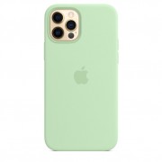 Чехол для Apple iPhone 14 Plus (6.7"") - Silicone Case Full Protective (AA) Зеленый / Pistachio