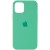 Чехол для Apple iPhone 14 Pro Max (6.7"") - Silicone Case Full Protective (AA) Зеленый / Spearmint