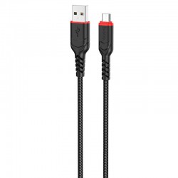 Кабель зарядки телефону, планшета Hoco X59 Victory USB to MicroUSB (1m) Чорний