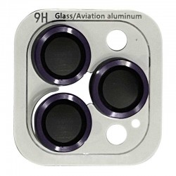 Защитное стекло на камеру для iPhone 14 Pro / 14 Pro Max - Metal Classic, Темно-Фиолетовый / Deep Purple