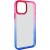 Чехол для Apple iPhone 11 Pro Max (6.5"") - TPU+PC Fresh sip series Синий / Розовый