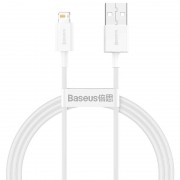 Кабель зарядки Apple Baseus Superior Series Fast Charging Lightning Cable 2.4A (1.5m) (CALYS-B) Белый
