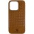 Кожаный чехол для Apple iPhone 14 (6.1"") - Polo Santa Barbara Brown