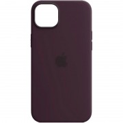 Чохол для Apple iPhone 14 Pro (6.1"") - Silicone case (AAA) full with Magsafe Фіолетовий / Elderberry