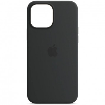 Чехол для iPhone 14 Pro - Silicone case (AAA) full with Magsafe, Черный / Midnight