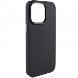 TPU чохол для Apple iPhone 14 Pro (6.1"") - Bonbon Metal Style Чорний / Black