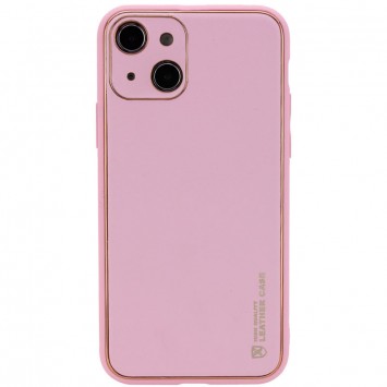 Шкіряний чохол для Apple iPhone 14 (6.1"") - Xshield Рожевий / Pink