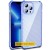Чохол TPU Ease Carbon для Apple iPhone 11 Pro Max (6.5"") Синій / Прозорий