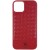 Кожаный чехол для Apple iPhone 12 Pro Max (6.7"") - Polo Santa Barbara Red