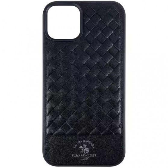 Шкіряний чохол Polo Santa Barbara для Apple iPhone 13 Pro Max (6.7"") Black