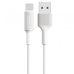 USB кабель зарядки Borofone BX1 EzSync USB to Type-C (1m) Белый
