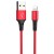 Кабель зарядки и синхронизации Borofone BX20 Enjoy USB to Lightning (1m) Красный