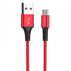 Дата кабель Borofone BX20 Enjoy USB to MicroUSB (1m) Красный
