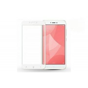 Закаленное защитное стекло на Xiaomi Redmi 4X Белая рамка