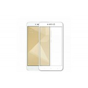 Закаленное защитное стекло на Xiaomi Redmi Go Белая рамка