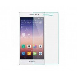 Закаленное защитное стекло на Huawei P7 / Без рамки / Прозрачное