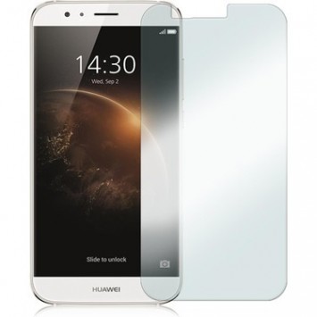 Закаленное защитное стекло на Huawei G8 / Без рамки / Прозрачное