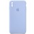 Чохол Silicone Case Square Full Camera Protective (AA) для Apple iPhone XS (5.8"), Синій / Lilac Blue