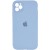 Чохол Silicone Case Square Full Camera Protective (AA) для Apple iPhone 11 Pro (5.8"), Синій / Lilac Blue
