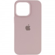 Чехол Silicone Case Full Protective (AA) для iPhone 14 Pro, Серый / Lavender