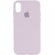 Чехол Silicone Case Full Protective (AA) для Apple iPhone XS Max (6.5"), Сиреневый / Lilac