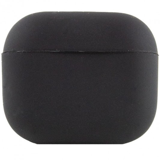 Силіконовий футляр для навушників AirPods 3, Чорний / Black