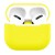 Силіконовий футляр для навушників AirPods 3, Жовтий / Neon Yellow