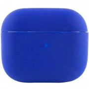 Силіконовий футляр для навушників AirPods 3, Синій / Shiny blue