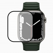 Захисна плівка 3D для Apple Watch Ultra 49mm (full glue) (тех.пак), Чорний