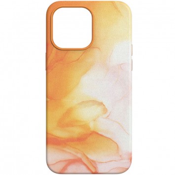 Кожаный чехол Figura Series Case with MagSafe для Apple iPhone 11 Pro Max (6.5"), Orange