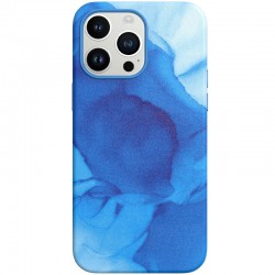 Кожаный чехол Figura Series Case with MagSafe для Apple iPhone 13 Pro (6.1"), Blue