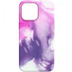Кожаный чехол Figura Series Case with MagSafe для Apple iPhone 14 (6.1"), Purple