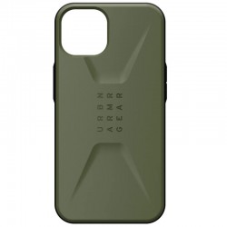 Противоударный чехол TPU UAG CIVILIAN series для Apple iPhone 14 (6.1"), Зеленый