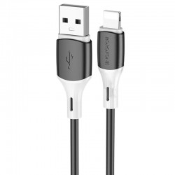 Дата кабель Borofone BX79 USB to Lightning (1m), Черный