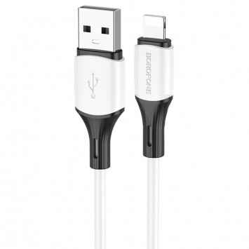 Дата кабель Borofone BX79 USB to Lightning (1m), Белый