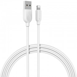 Дата кабель Borofone BX14 USB to Lightning (1m), Белый