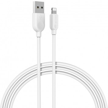 Дата кабель Borofone BX14 USB to Lightning (3m), Білий
