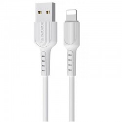 Дата кабель Borofone BX16 USB to Lightning (1m), Белый
