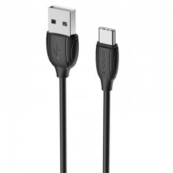Дата кабель Borofone BX19 USB to Type-C (1m), Черный